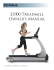 ES900 Treadmill Owner`s Manual