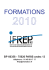 Catalogue de formations IFREP (2010) : Accueil familial des enfants