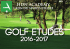 HDN - Golf Etudes v2016 (HQ)