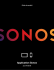 Application Sonos pour Android