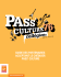 Liste des partenaires Pass Culture 2013-2014
