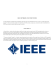 IEEE COPYRIGHT AND CONSENT FORM