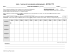 WEIGHT - WEEKLY MONITORING CHART