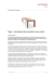 Diago – Une élégante table extensible en bois massif