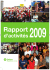 Rapport d`activités 2009 – résumé - Oxfam