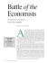 Battle of the Economists - The International Economy