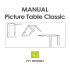 MANUAL Picture Table Classic
