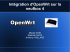 Intégration d`OpenWrt sur la neufbox 4