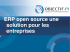 ERP open source une solution pour les entreprises
