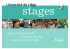 Brochure "Stages 2016"