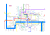 Paris Metro Route map