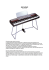 Echantillonnage stéréo dynamique Le piano électronique SP