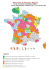 Carte de la France au 1er novembre 2016