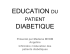 L`education Du Patient Diabetique Au Cameroon