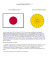 Voici le drapeau du Japon et le Sceau impérial du Japon