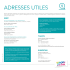 adresses utiles - Voyages-sncf