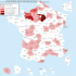 Carte des dérogations sur les normes de qualité de l`eau en France
