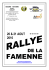 RALLYE DE LA FAMENNE 2016 - Règlement internet