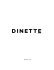 MEDIA KIT - Dinette Magazine
