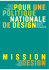 Pour une politique nationale de design