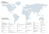 Carte des relations internationales