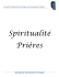 Livres Spiritualités - Prières