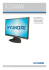• 22" wide LCD TFT • 1680 x 1050 résolution • 1000:1ratio contraste