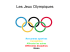 Les Jeux Olympiques ( PDF