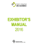 Exhibitor manual - Salons Industriels