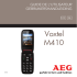 Voxtel M410 - AEG Telephones