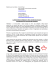 La réinvention stratégique de Sears Canada se poursuit