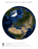 Europe: Image satellites (mosaïque) − Terre, fonds marins et