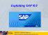 Exploiting SAP R/3
