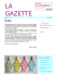 La Gazette | Avril