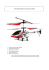 Mini hélicoptère RC 3D Falcon-X GYRO