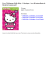 Hello Kitty - Coloriages : Avec 80 autocollants