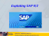 Exploiting SAP R/3
