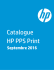 Imprimantes grand format HP DesignJet - gamme