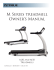 M Series treadmill Owner`s Manual