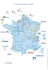 Carte du réseau autoroutier janvier 2013