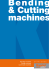 CATALOGUE Bending machines Cutting machines