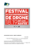 Communiqué de presse Festival Film Drone