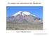 Un aspect du volcanisme en Equateur.