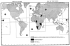 CARTE DU MONDE MAP OF THE WORLD