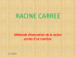 racine carree - college louis aragon