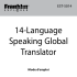 14-Language Speaking Global Translator