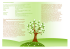 Photo greeting card (tree design, half
