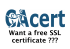 want a free ssl certificate