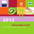 Jahresbericht - Deutsche Gesellschaft für Ernährung