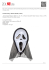 Scream Scary Movie Maske (weiss)